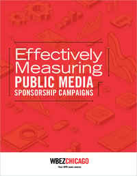 WBEZ eBook thumb - Effectively Measuring Public Media Sponsorship Campaigns